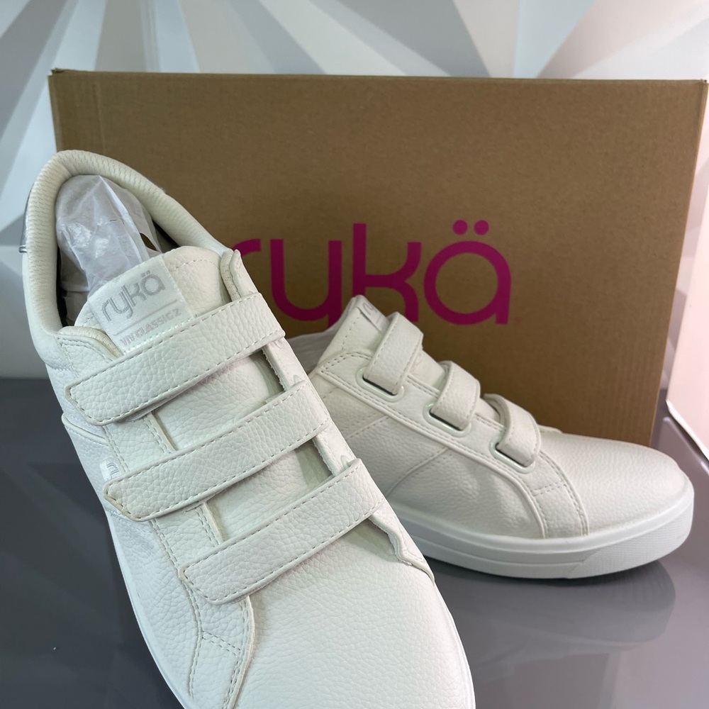 NIB Ryka Womens VIV CLASSIC 2 White Sneakers size 10